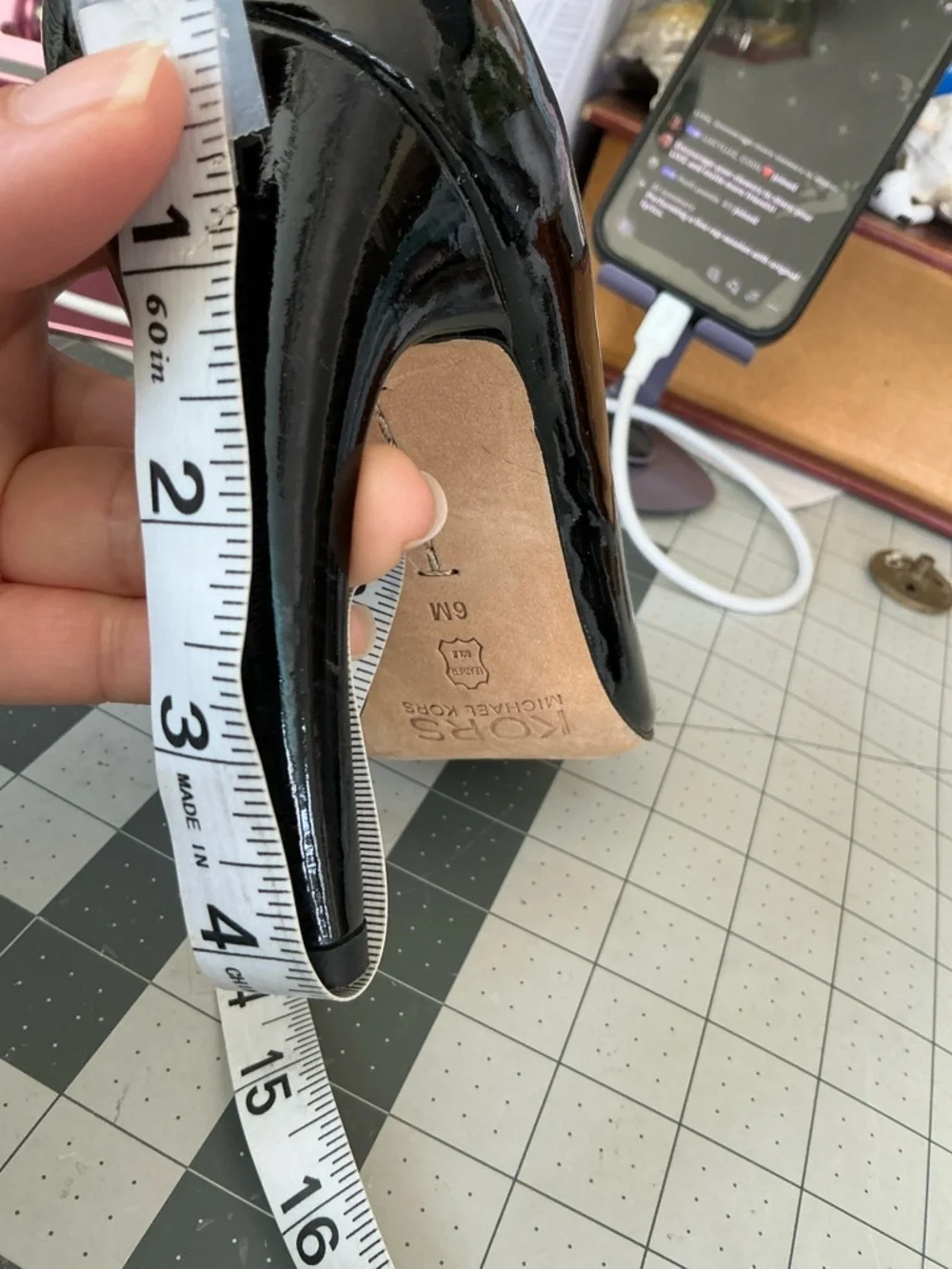 Michael Kors Black Patent Leather Stiletto Pumps